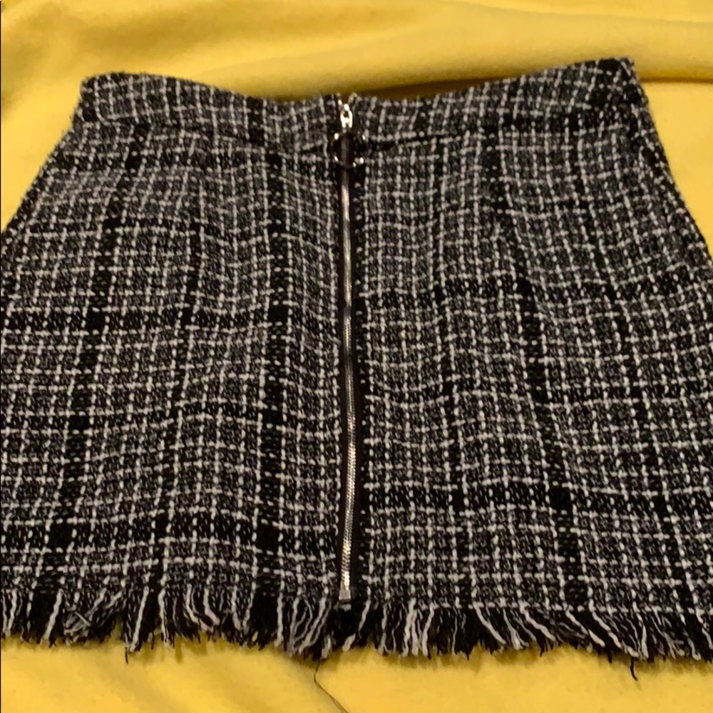 Plaid skirt